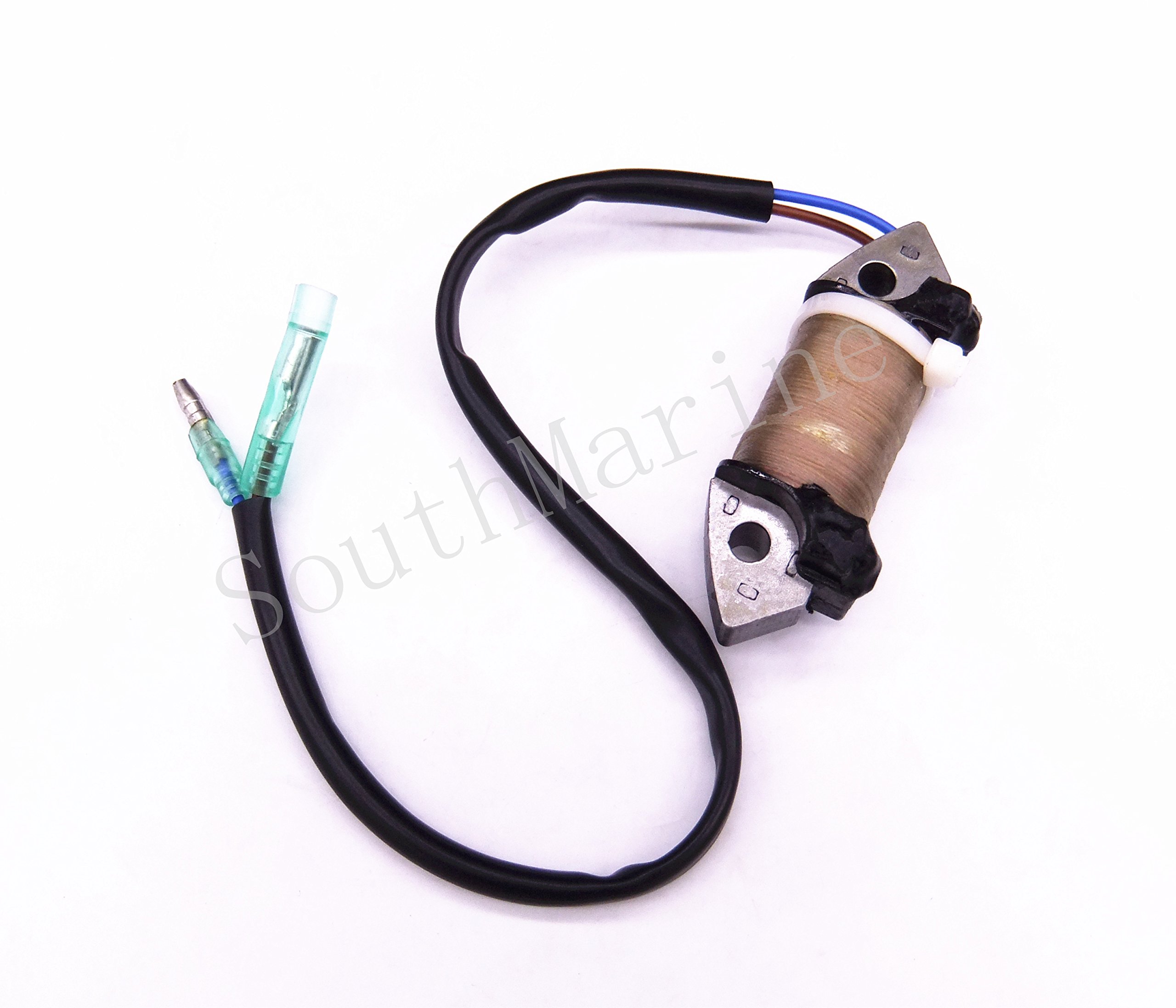Boat Engine Ignition Coil 803844T01 - Compatible with Mercury, Mercruiser, Quicksilver 8HP 9.9HP, Tohatsu, Nissan, Evinrude Johnson OMC - Replaces 3AA-06021-0, 3AA060210M, 5040306, Sierra 18-25513 - Perfect for Marine Engine Repair & Maintenance