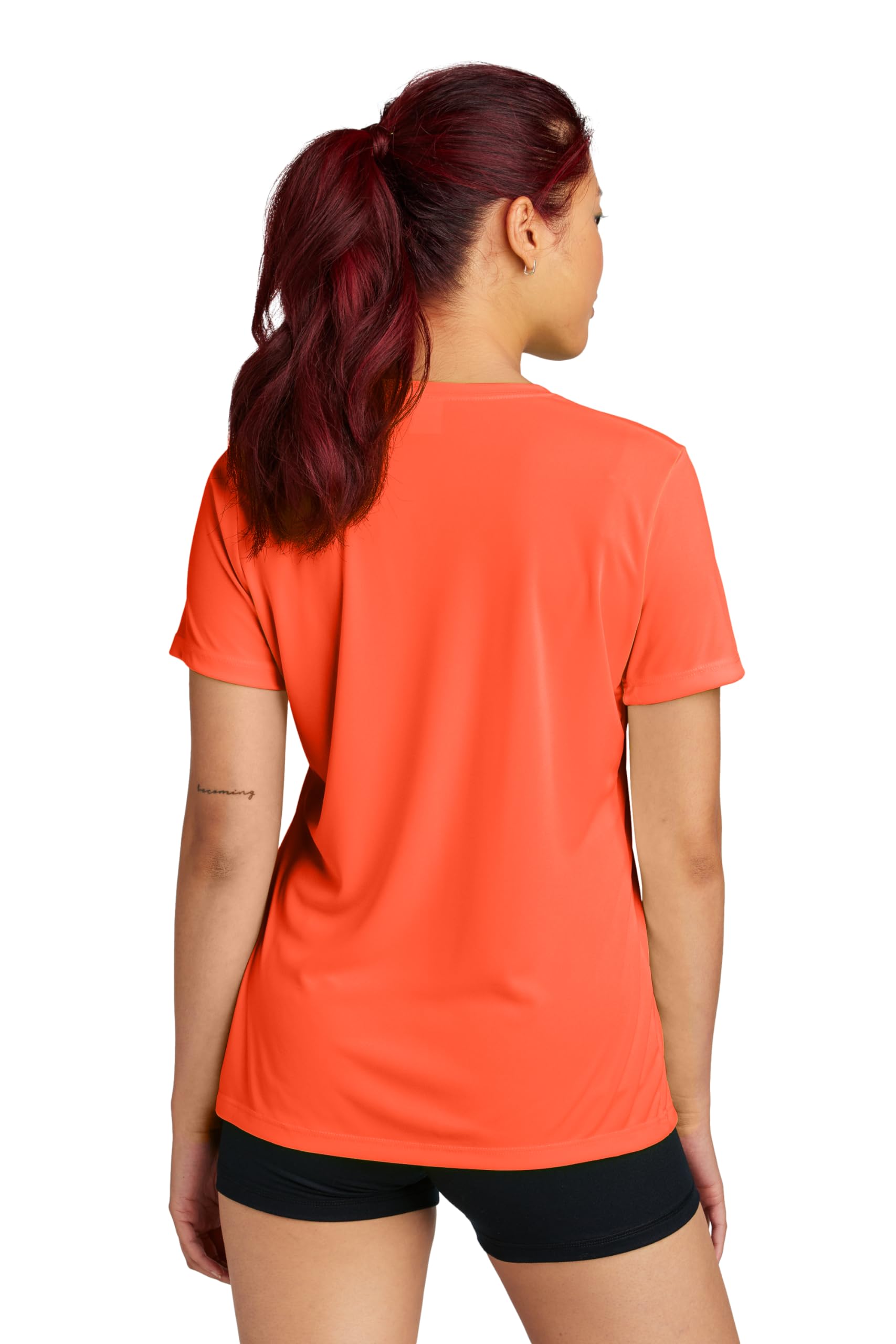 Clothe Co. Women's Workout Tops - Breathable Gym Shirts for Yoga, Running & Fitness - Plus Size Activewear for Women