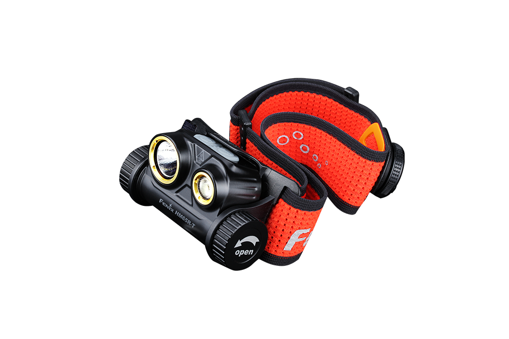 Fenix HM65R-T Rechargeable LED Headlamp for Trail Running, Hiking & Camping - 1400 Lumens, Waterproof Headlight for Outdoor Adventures