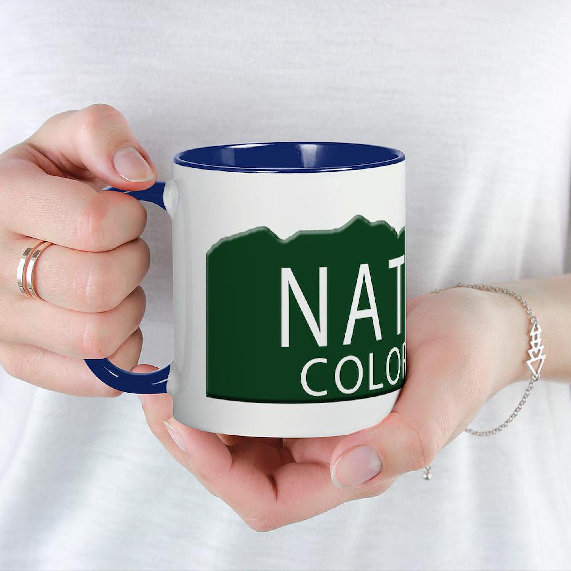 Native Colorado 11 oz (325 ml) Ceramic Coffee Mug - Perfect for Hot & Cold Beverages, Ideal for Home, Office, or Gift Giving