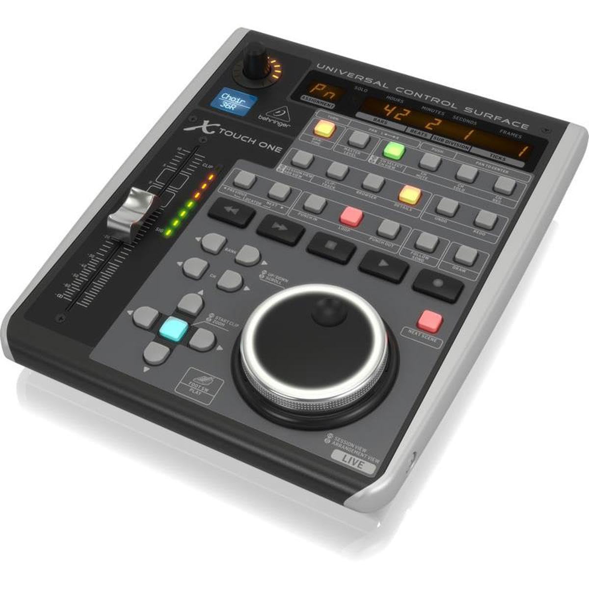 Behringer X-Touch One USB MIDI Controller - Compact DAW Control Surface for Music Production & DJing | Perfect for Home Studios, Live Performances & Audio Editing