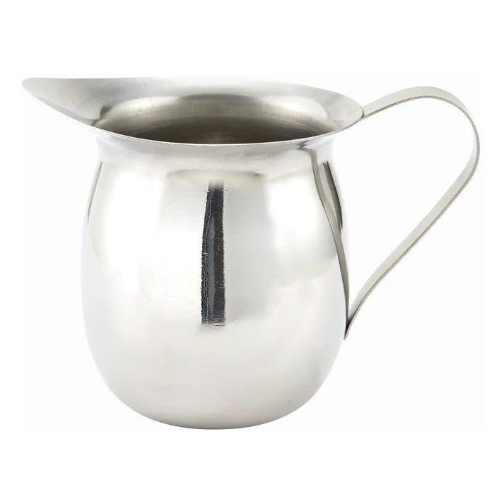 Winco 8 Oz Stainless Steel Bell Creamer - Perfect for Coffee, Tea & Milk Pouring - Durable BCS 8 Commercial Kitchen Essential