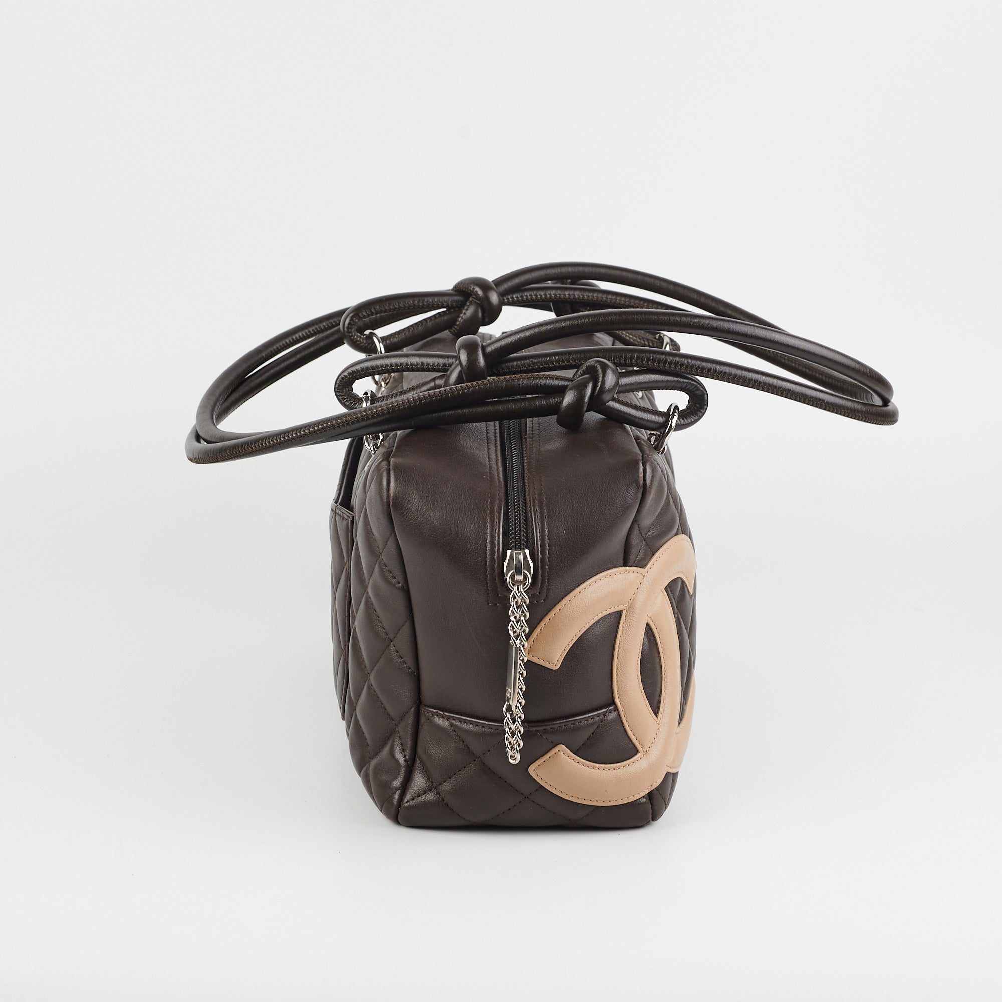 Chanel Cambon Quilted Leather Bowler Bag - Luxury Handbag for Women, Perfect for Work, Travel & Evening Events