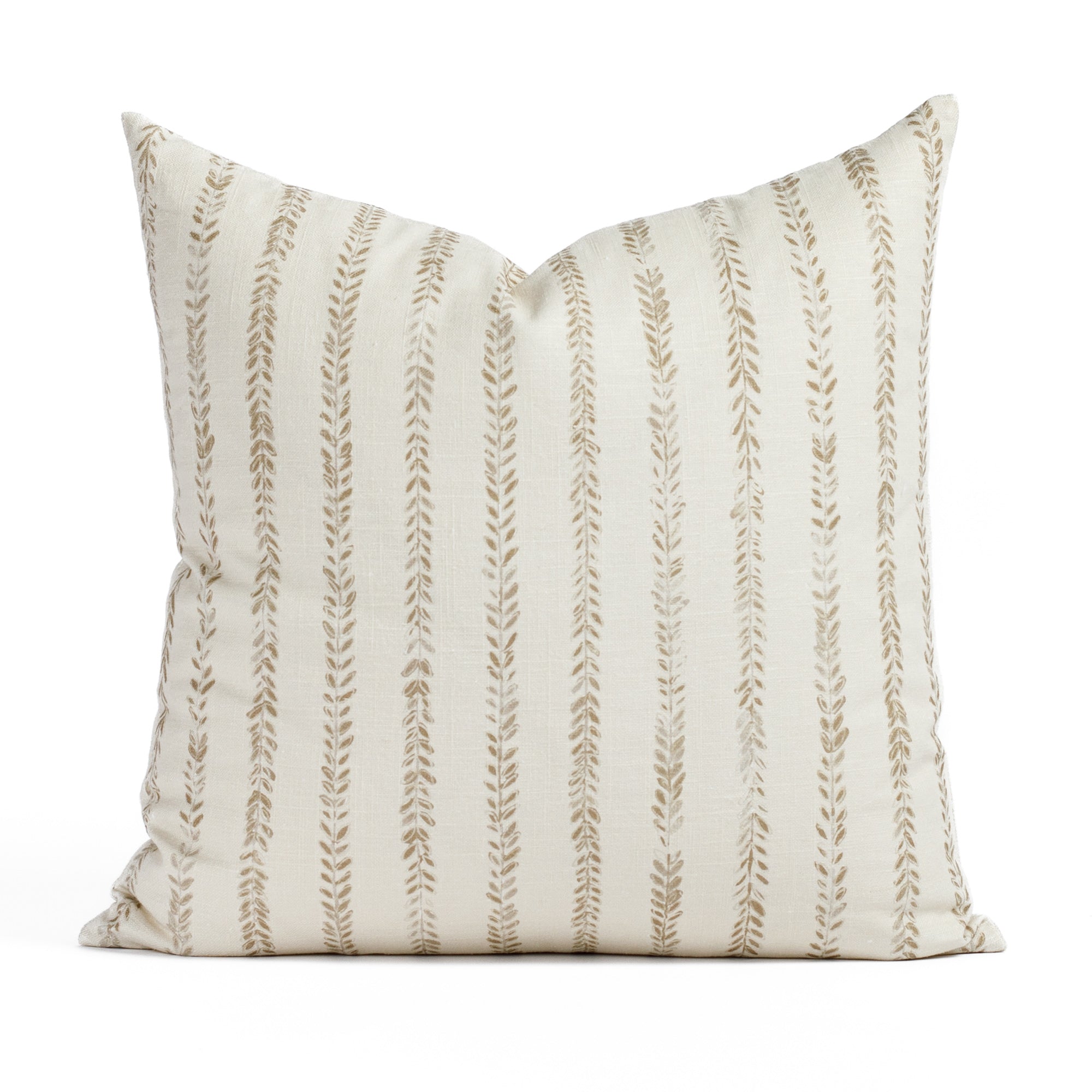 Premium Ivy 20x20 Decorative Throw Pillow in Chestnut Brown - Perfect for Sofa, Bed & Home Decor