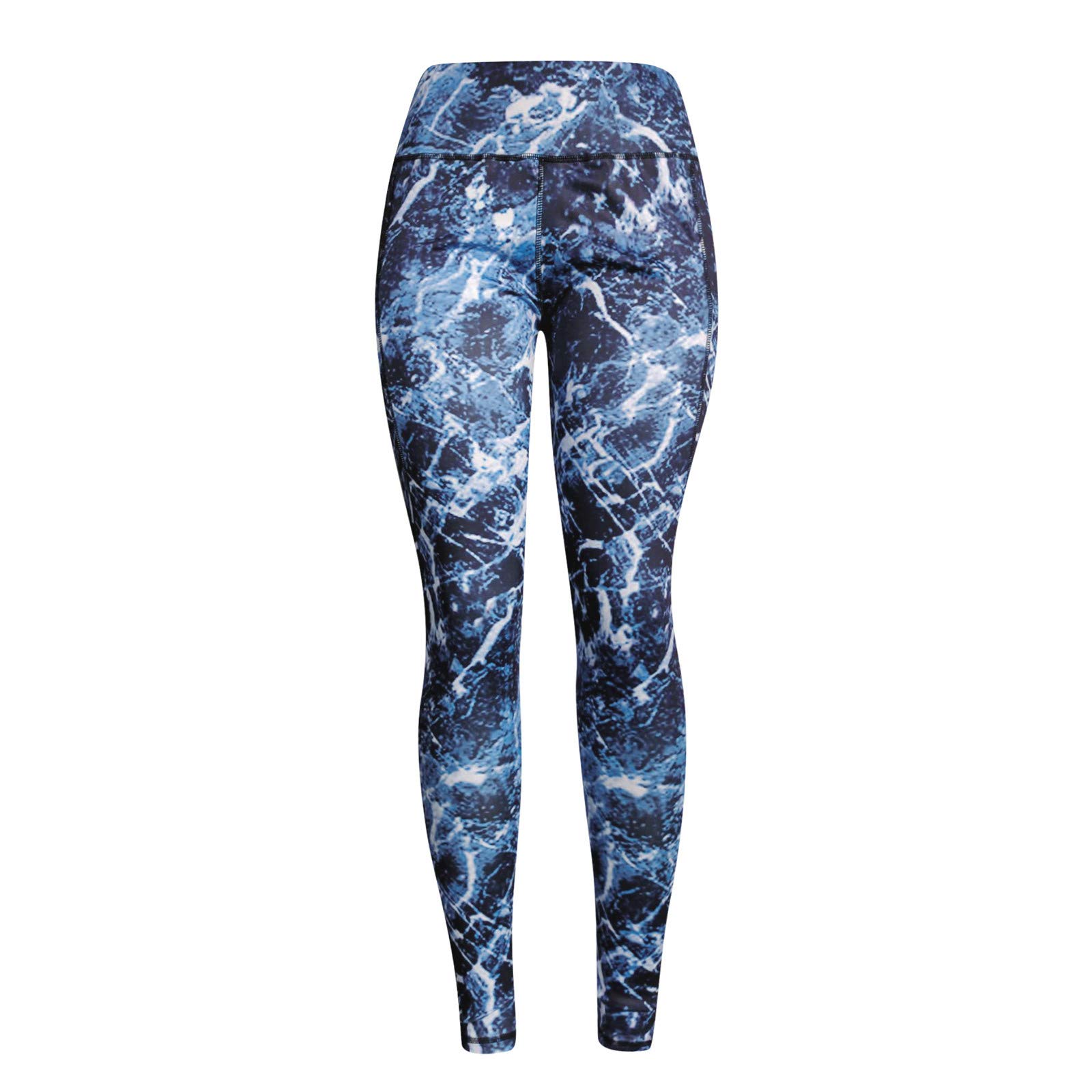**Women's High-Waisted Workout Leggings - Running, Yoga & Fitness Printed Athletic Pants - Breathable & Stretchy for Gym, Sports & Daily Wear**