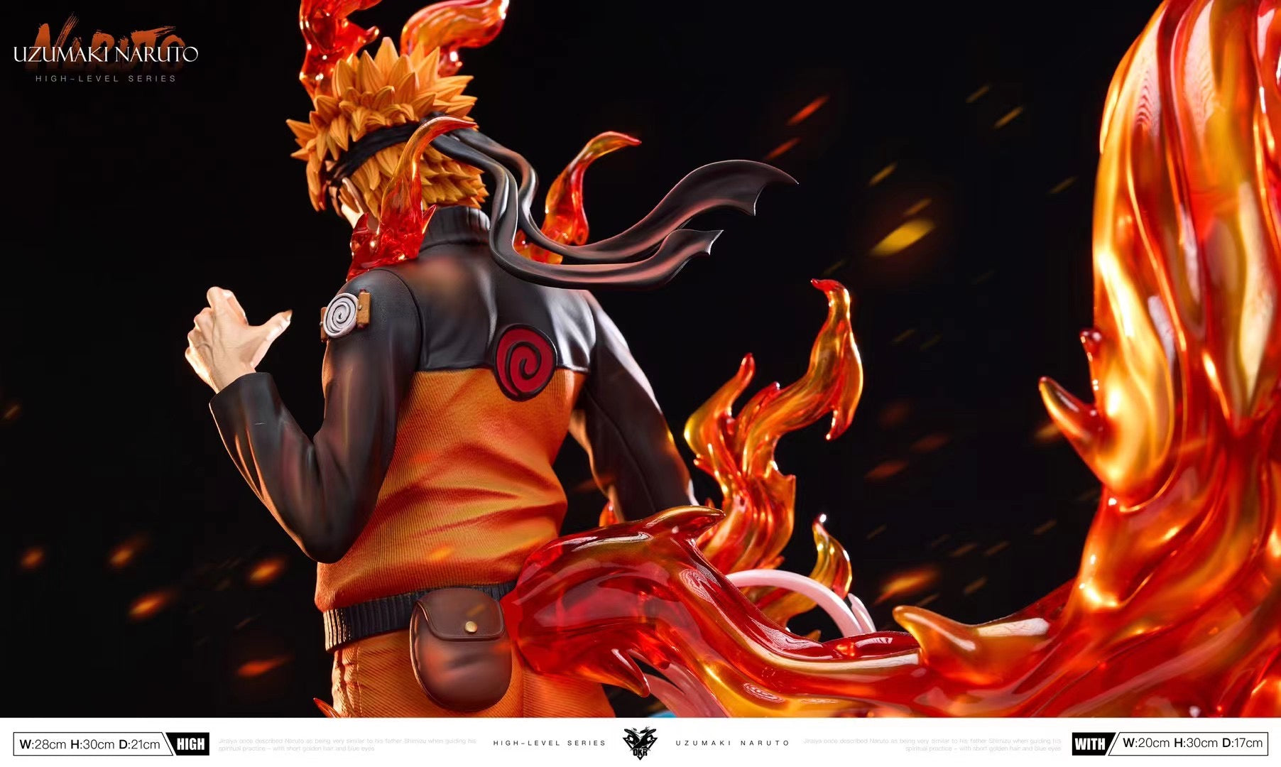 Naruto Uzumaki Anime Figure - High-Quality Collectible Action Figure for Fans | Perfect for Home Decor, Office Display, and Anime Conventions