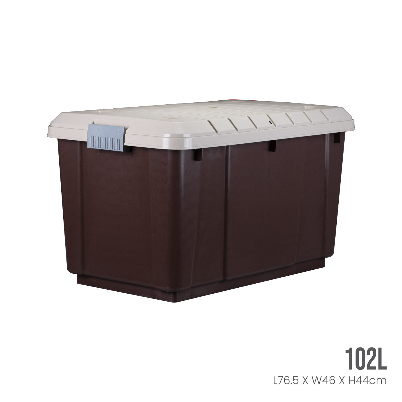 Heavy Duty Storage Box (XL) - Durable & Large Plastic Container for Organizing Tools, Toys, and Outdoor Gear - Perfect for Garage, Warehouse, and Camping Use