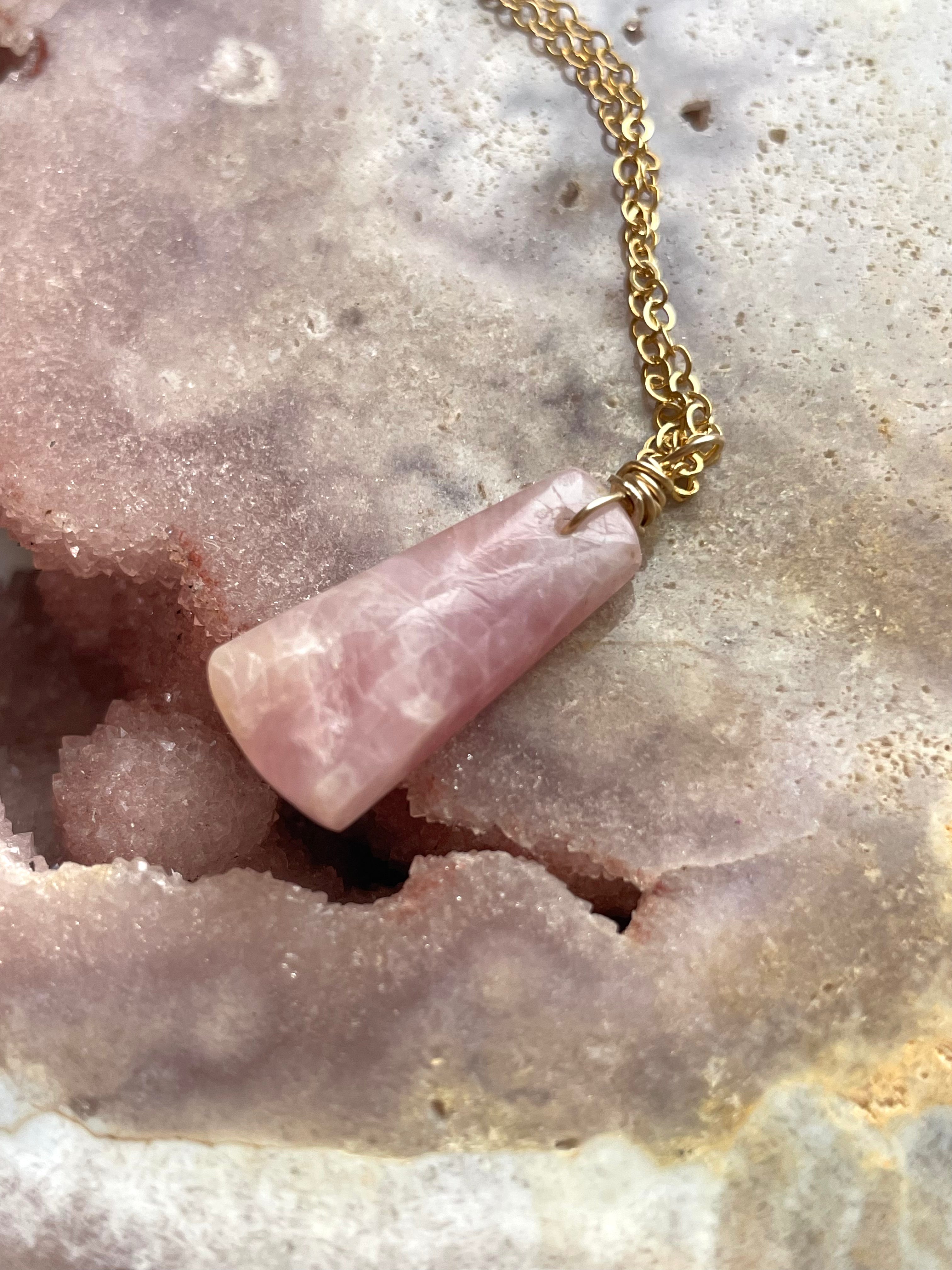 Natural Pink Tourmaline Pendant Necklace for Women - Elegant Gemstone Jewelry Gift for Birthday, Anniversary & Valentine's Day | Perfect for Everyday Wear & Special Occasions