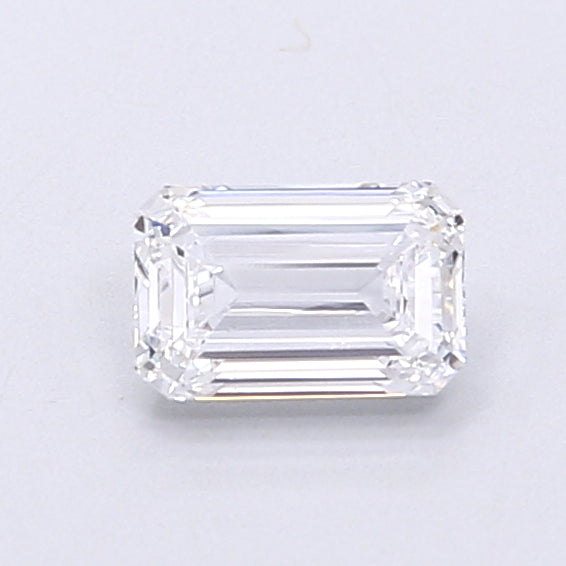 0.51ct Emerald Cut Diamond D Color VS1 Clarity IGI Certified (637470945) - Perfect for Engagement Rings & Anniversary Jewelry