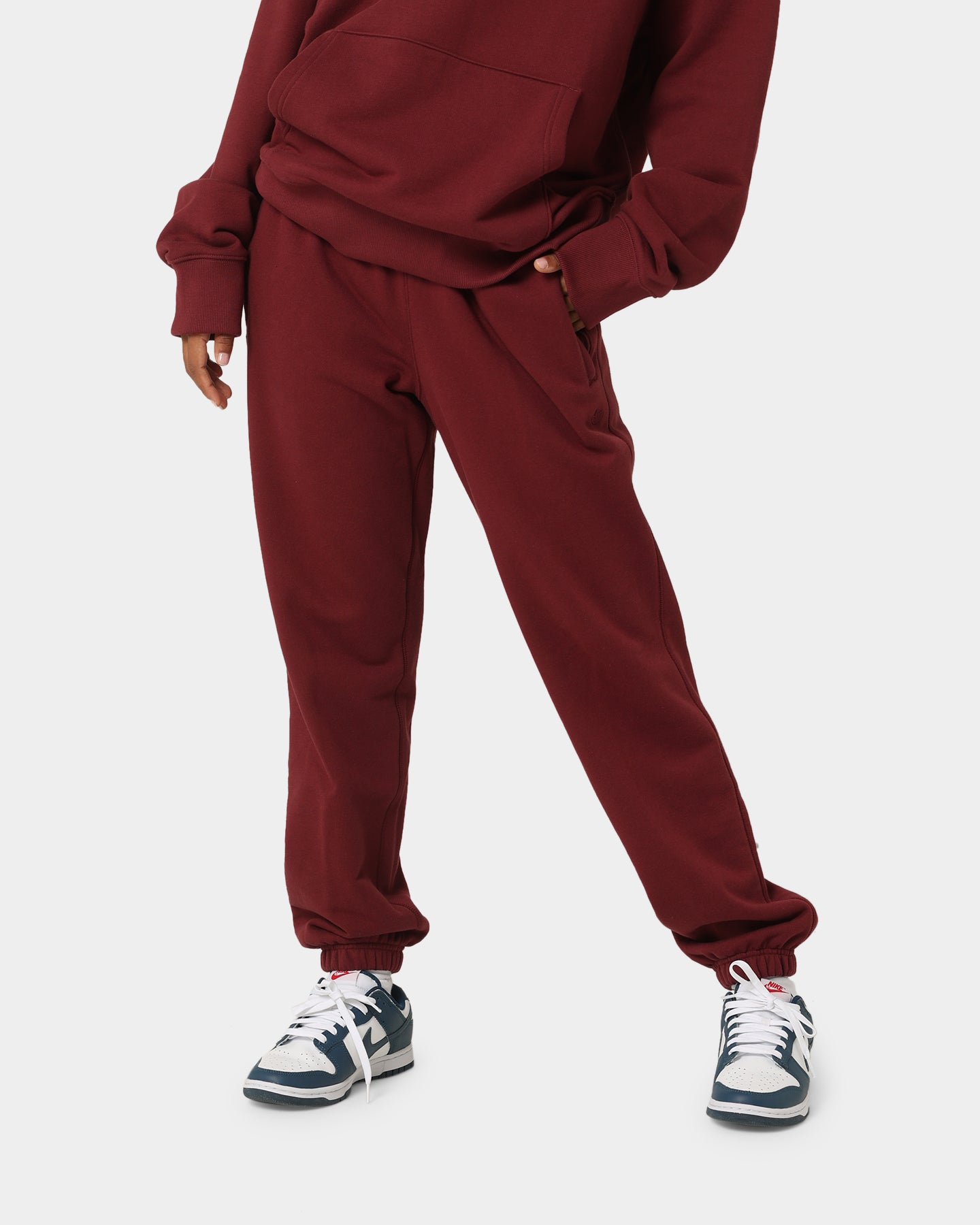 Adidas Originals French Terry Pants for Men - Shadow Red | Comfortable Joggers for Casual Wear, Gym & Lounge