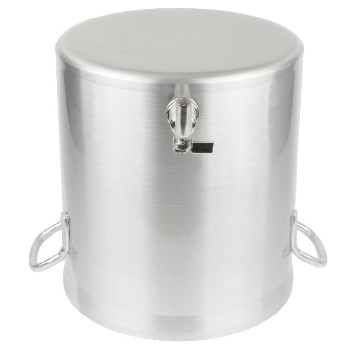 Vollrath 32 Quart Stainless Steel Stock Pot with Faucet - Commercial Grade Cooking Pot for Restaurants, Catering & Large Batch Meal Prep