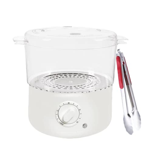 2.5L Small Towel Steamer & Warmer - Fast Heating Up to 200°F for Quick Warm Towels - Perfect for Spas, Salons & Home Use (White)