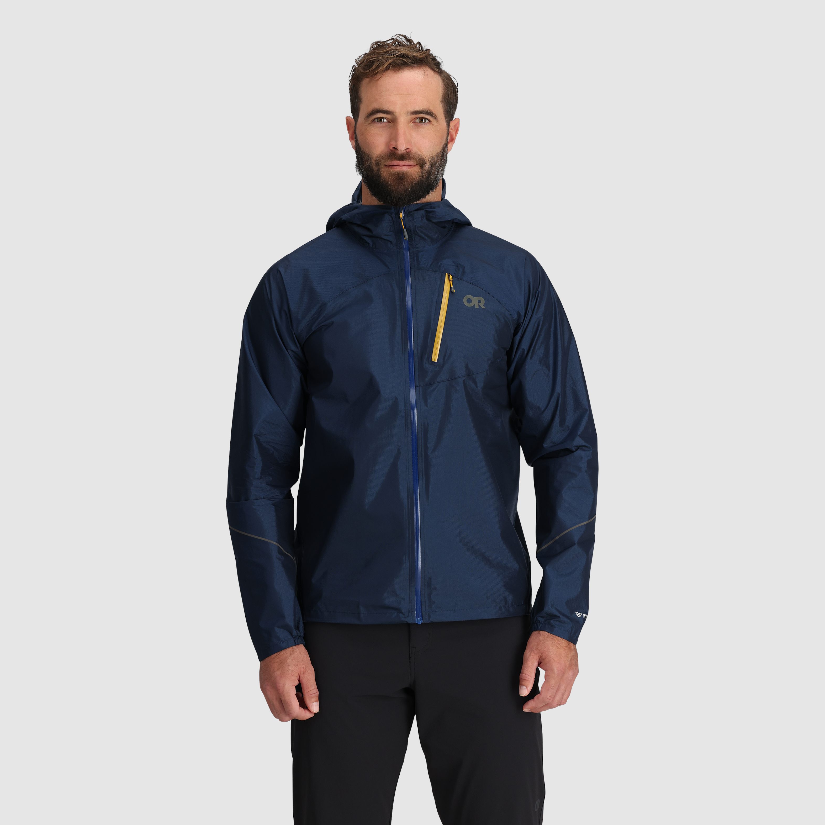 Ultralight Men's Helium Rain Jacket - Waterproof Windbreaker for Hiking, Camping & Outdoor Adventures