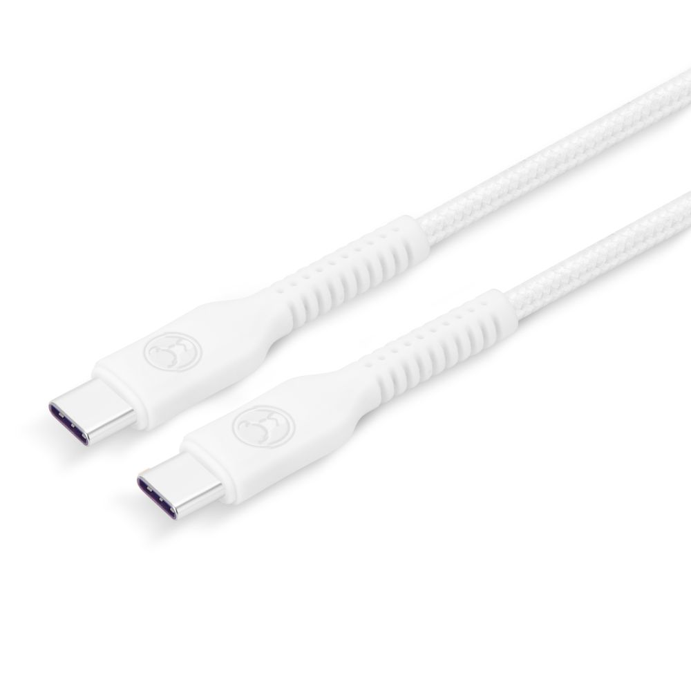 Bonelk Durable 100W USB C to USB C Fast Charging Cable (1.2m/4ft) - 2-Pack with Reinforced Connectors & Nylon Braiding for iPhone 15/Pro/Pro Max, iPad, MacBook, Samsung Galaxy - Perfect for Home, Office & Travel Charging