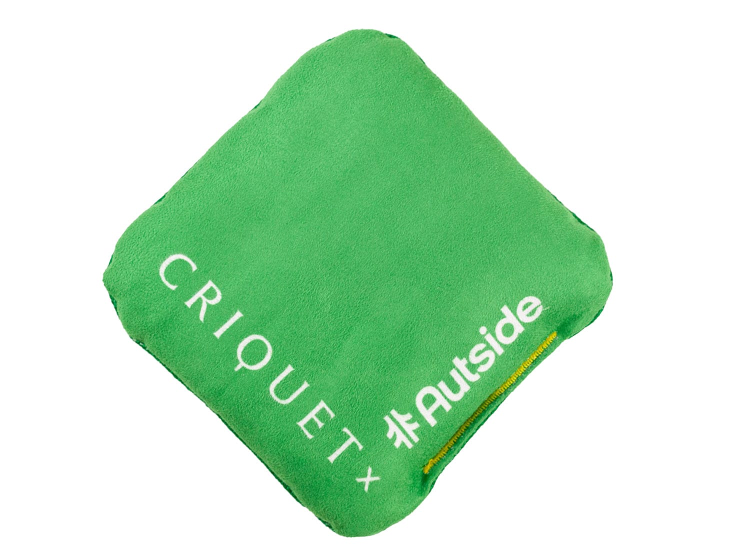 Autside x Criquet Natural Wooden Bags & Boards Set - Premium Cornhole Game for Outdoor Parties, Backyard BBQ, and Tailgating