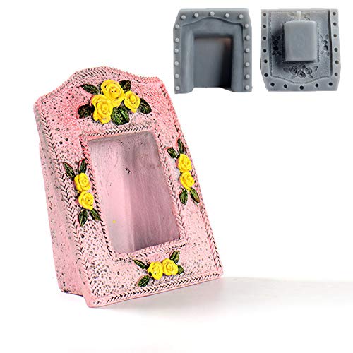 DIY Silicone Flower Pot Mold for Concrete Planters - Handmade Cement Planter Mould for Home Garden Decoration | Perfect for Indoor Herb Gardens, Succulent Arrangements & Outdoor Patio Decor