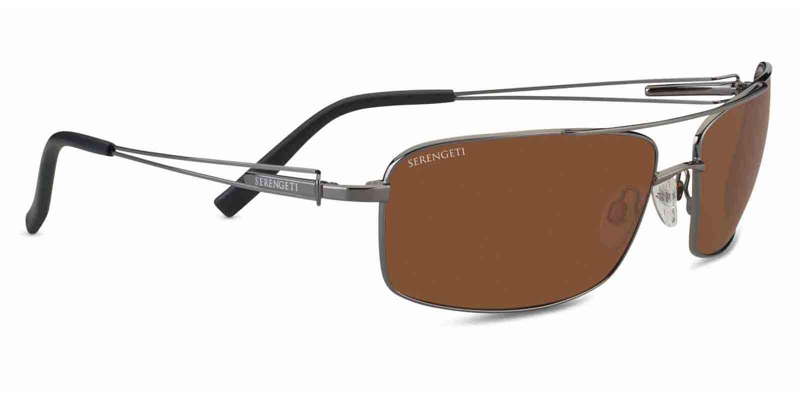 Serengeti Dante Polarized Sunglasses for Men & Women - UV Protection, Anti-Glare Lenses - Perfect for Driving, Outdoor Sports & Travel
