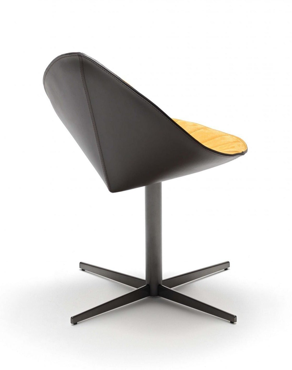 Fiorile Plisse BC Dining Chair by Fasem - Modern Upholstered Dining Room Chair for Kitchen, Restaurant & Home Decor