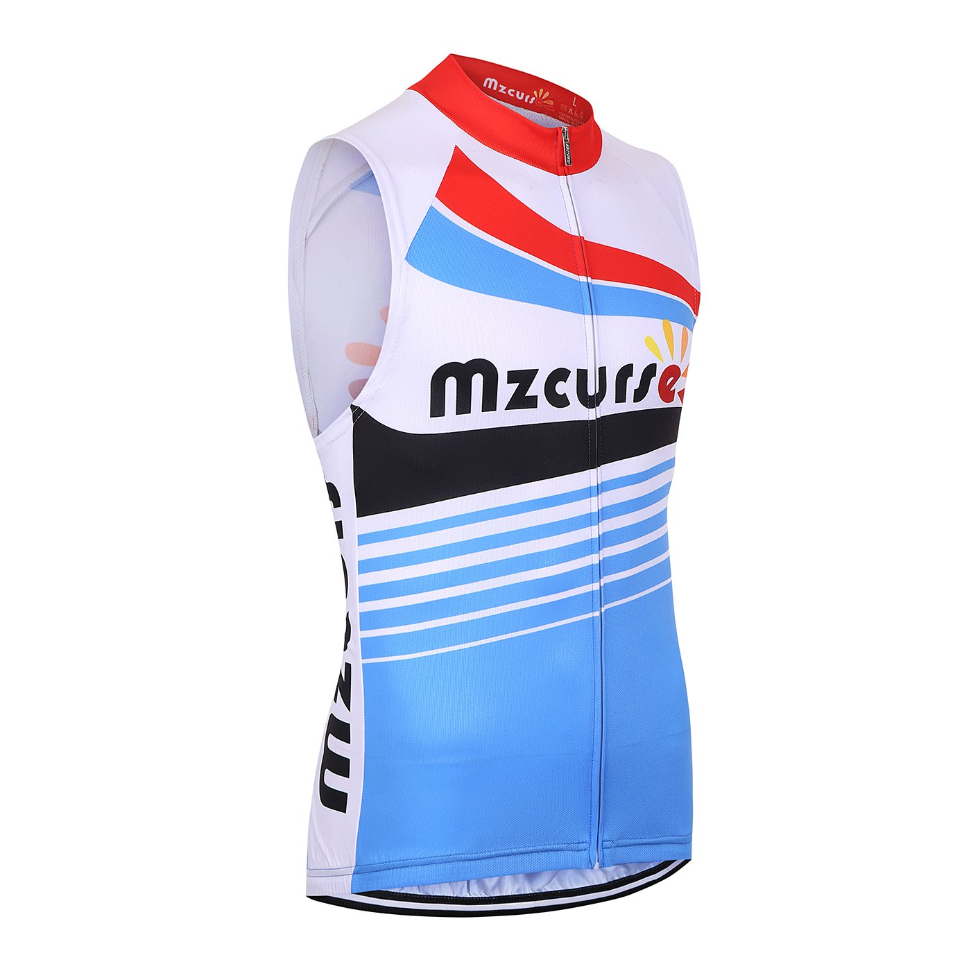 Men's Sleeveless Windproof Vest - Breathable Jersey Shirt with Zipper & Elastic Hem - Perfect for Running, Hiking & Outdoor Activities