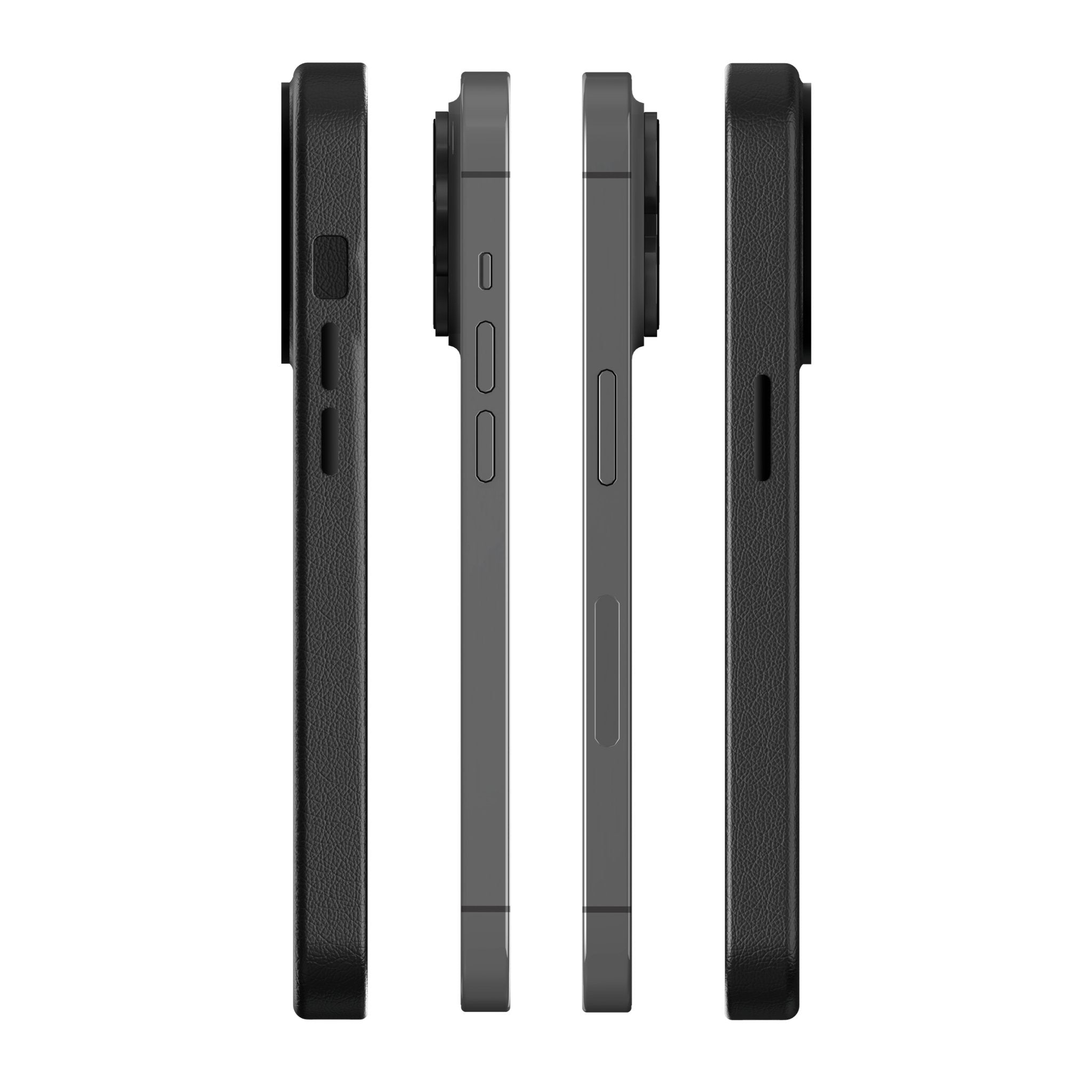 Bayley Steel MagSafe Compatible Phone Case for iPhone 14/13/12 Pro Max - Shockproof Protective Cover with Strong Magnetic Alignment for Wireless Charging - Perfect for Work, Travel & Outdoor Activities