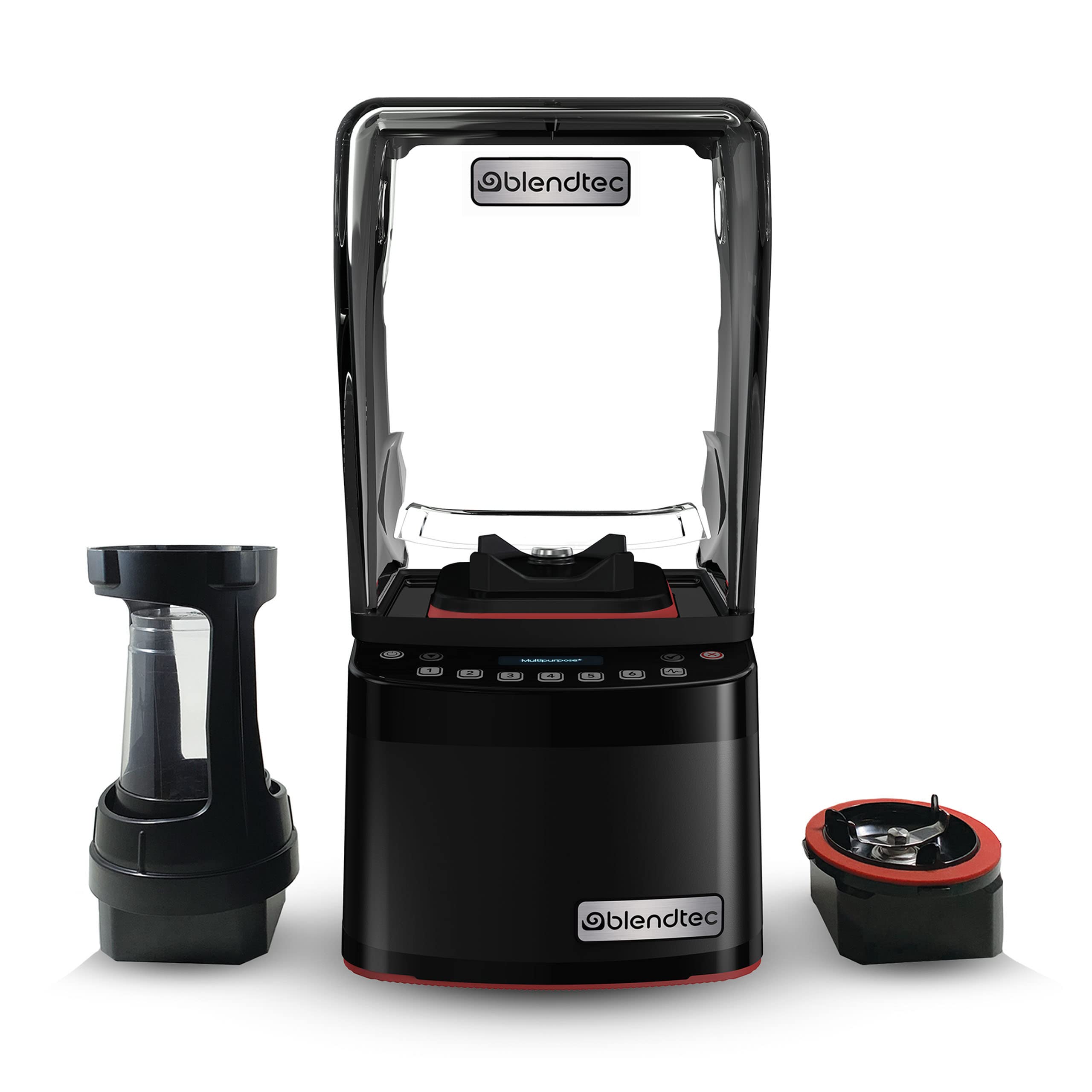 Blendtec Stealth Nitro X Commercial Blender - 1800W Brushless Motor, Quiet Sound Enclosure, Jarless Design - Perfect for Smoothies, Protein Shakes & Commercial Kitchens - Black