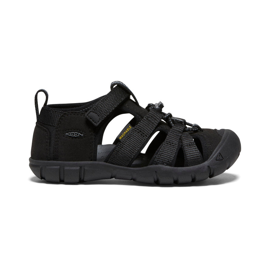 Little Kids' Seacamp II CNX Water Shoes - Black/Grey - Comfortable & Lightweight for Beach, Pool & Outdoor Play