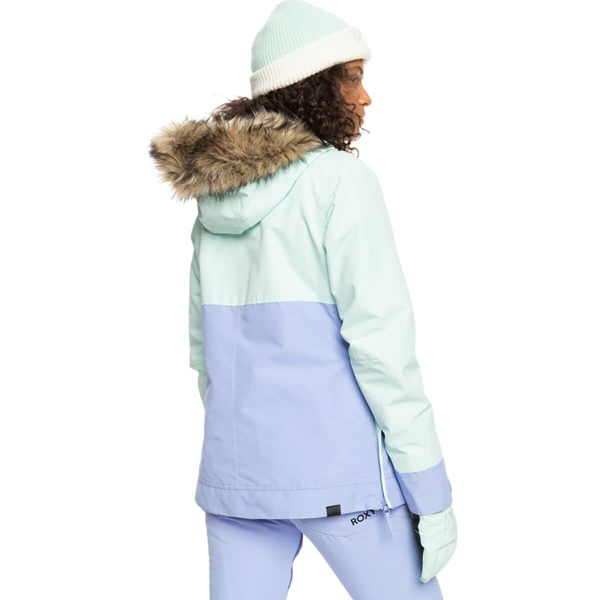 Roxy Shelter Women's Waterproof Windbreaker Jacket - Lightweight Outdoor Raincoat for Hiking, Running & Travel | Fashionable & Comfortable