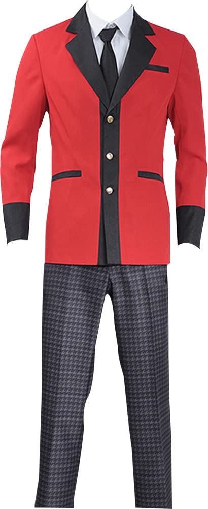 Kakegurui Ryota Suzui Cosplay Costume - Anime Manga Gambling Uniform Outfit for Halloween, Conventions & Cosplay Events
