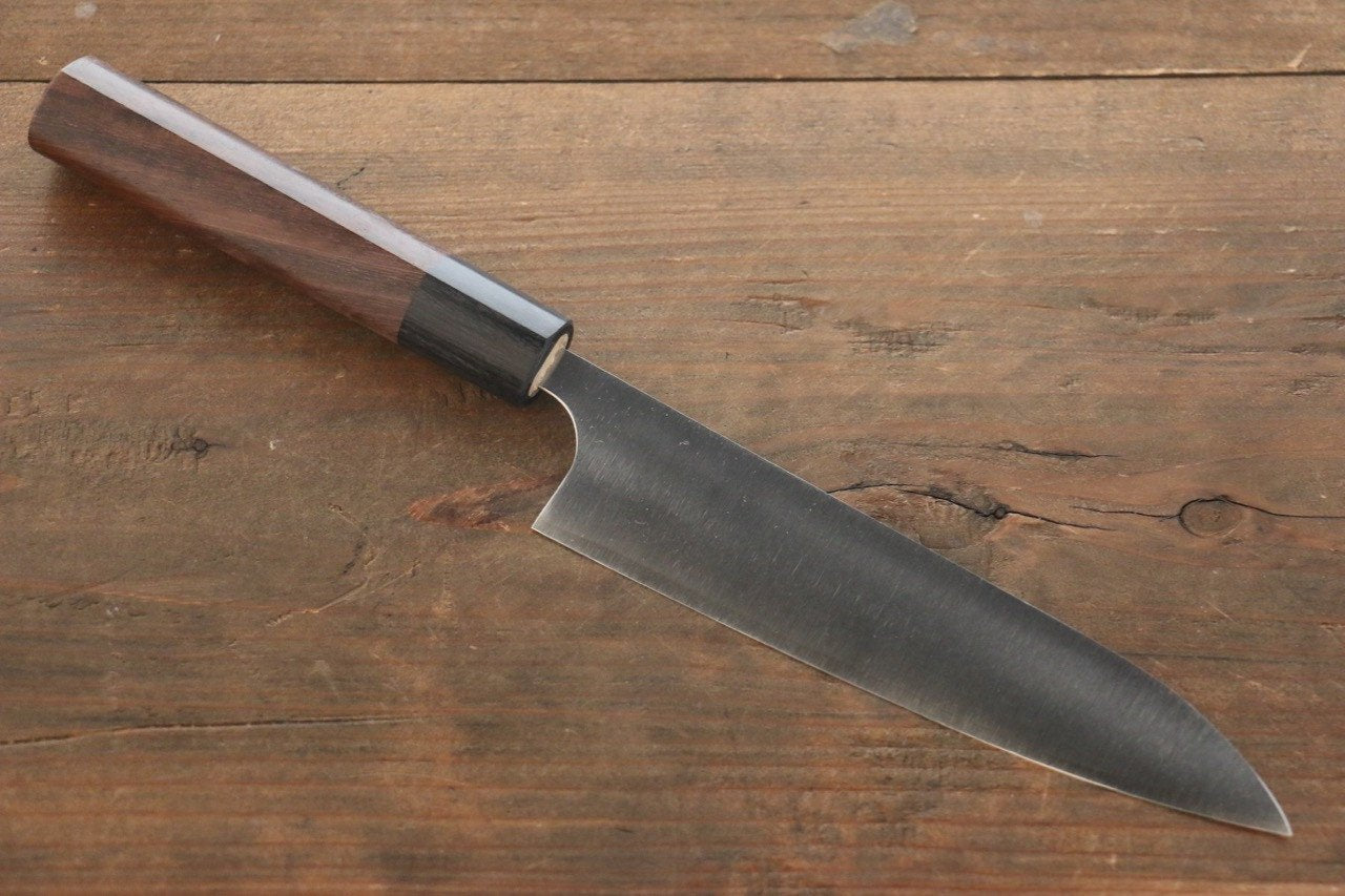 Premium Seisuke SG2 Petty Utility Knife 150mm - Japanese High-Carbon Stainless Steel Blade with Shitan Handle - Perfect for Slicing, Peeling & Precision Kitchen Tasks