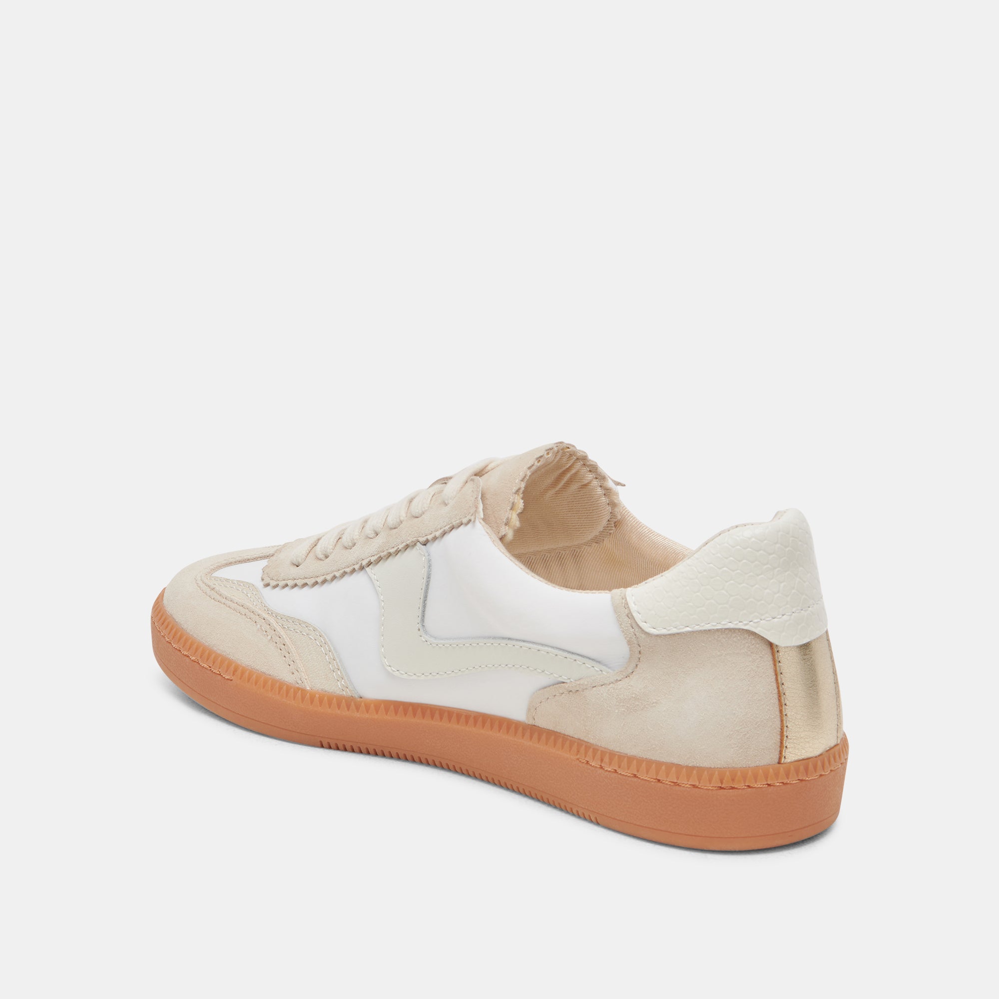 **Ivory Multi-Color Nylon Wide Sneakers – Comfortable & Stylish for Walking, Running & Casual Wear**