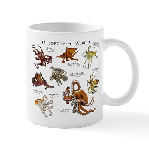 White - Octopus Of The World Mug