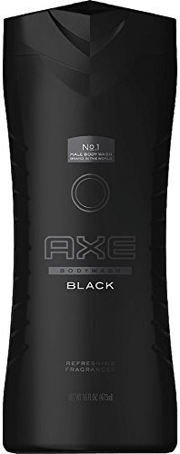 Axe Body Wash for Men, Black 16 oz (Pack of 6) - Long Lasting Scent & Hydrating Formula | Perfect for Gym, Work & Everyday Use