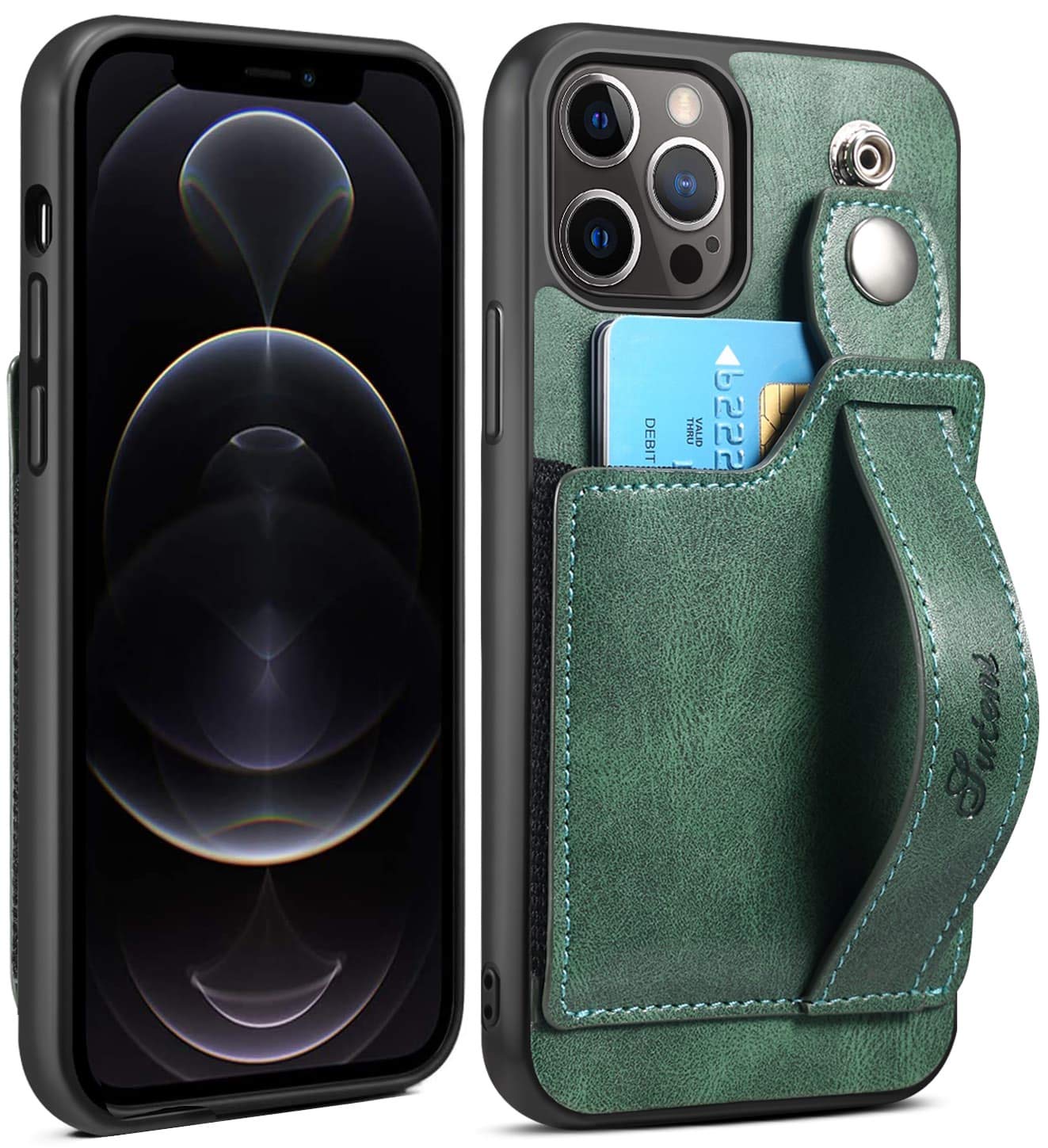 Premium Leather Wallet Case for iPhone 12 Pro Max (6.7