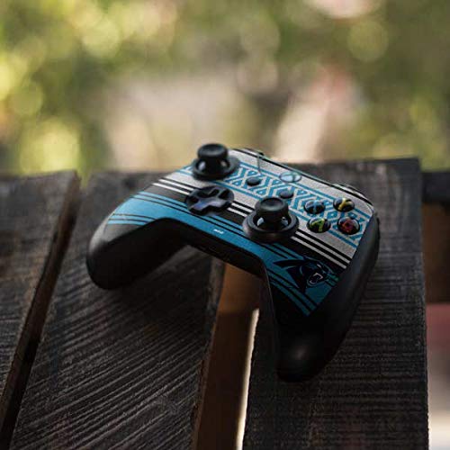 Official NFL Carolina Panthers Gaming Skin for Xbox One Elite Controller - Custom Decal Sticker with Trailblazer Design - Perfect for Gamers & Sports Fans