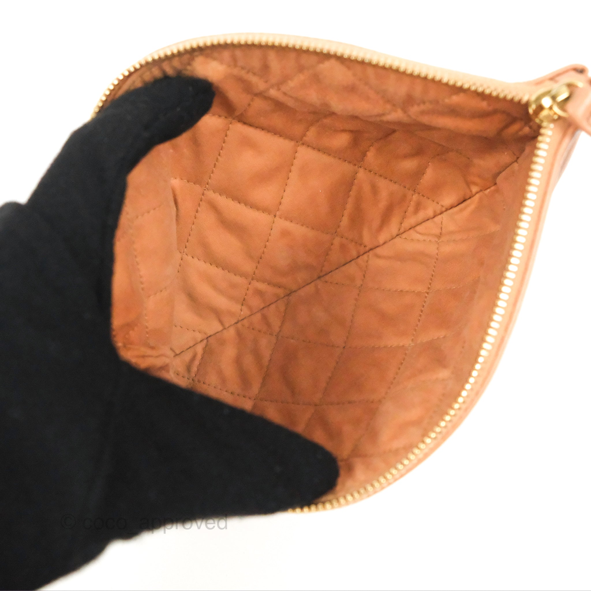 Chanel 22 Small Handbag in Caramel Beige Shiny Calfskin Leather with Aged Gold Hardware - Luxury Crossbody Bag for Women, Perfect for Date Night & Evening Events