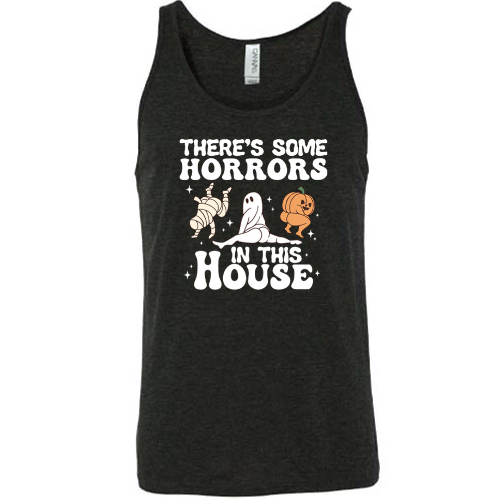 Unisex Horror Movie T-Shirt - 'There's Some Horrors In This House' Graphic Tee for Halloween, Cosplay & Horror Fans