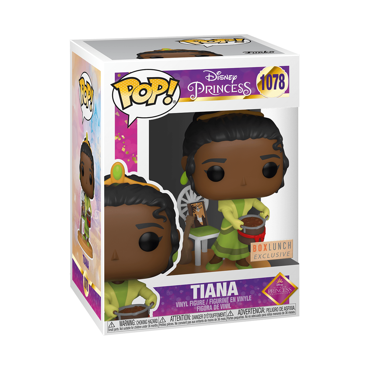Disney Princess Tiana Doll (Box Lunch Exclusive) #1078 - Perfect for Collectors, Gifts, and Disney Fans
