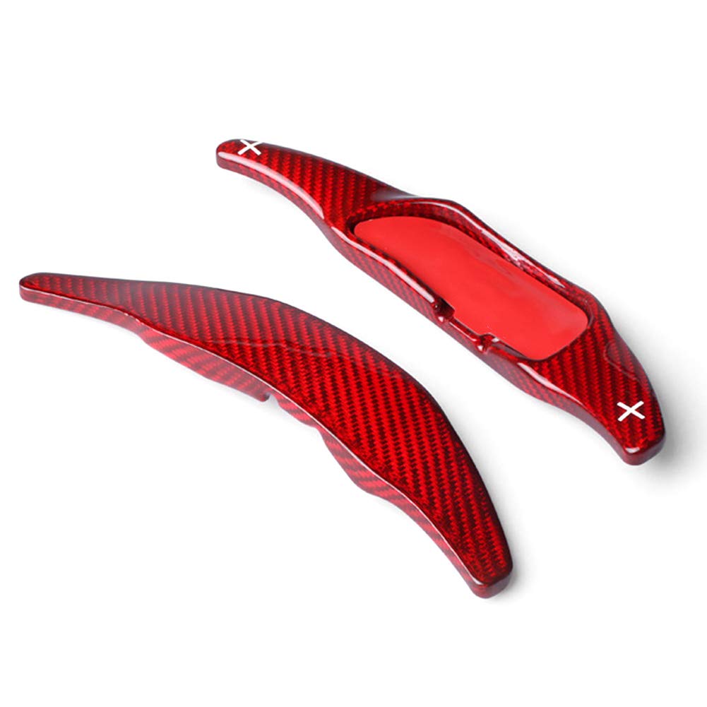 Carbon Fiber Steering Wheel Paddle Shifter Extensions for Mercedes-Benz A45 C63 E63 S65 CLA45 CLS63 - Upgrade Your Driving Experience | Perfect for Racing & Performance Enthusiasts