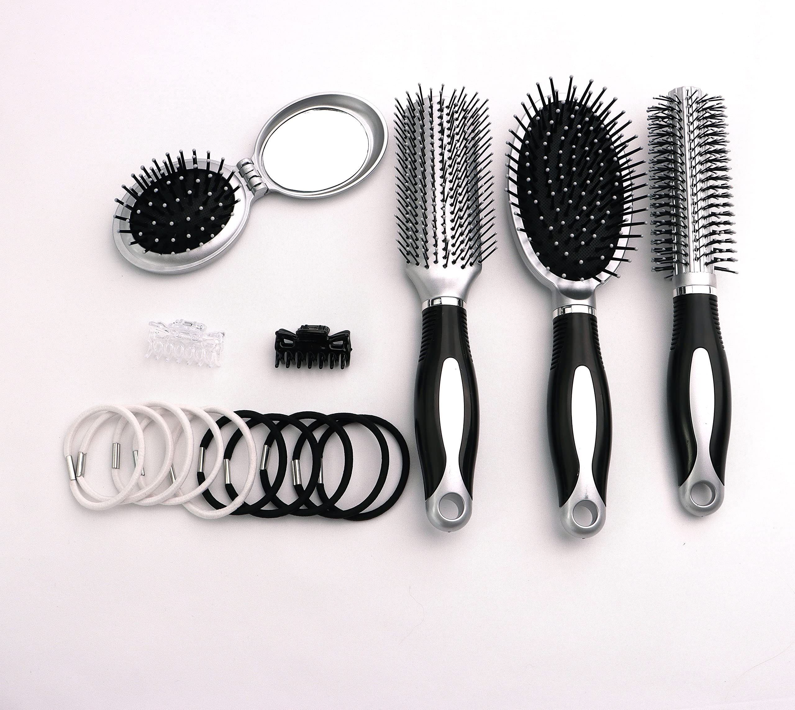 DIVCHI 16-Piece Hair Care Kit - Curling & Styling Brushes for Women & Girls | Salon & Travel Use