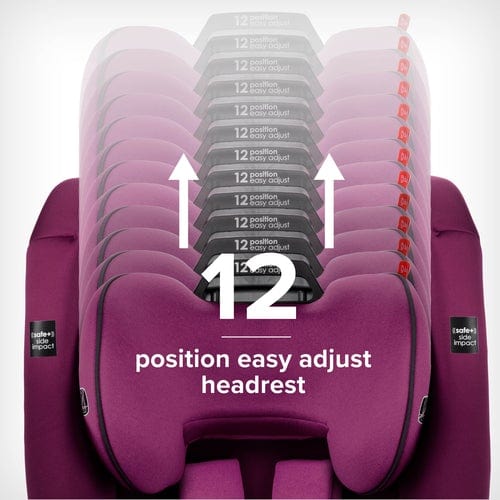 Diono Radian 3RXT Safe+ Convertible Car Seat for Toddlers & Kids - 3-in-1 Rear Facing, Forward Facing & Booster Seat - Perfect for Travel, School Runs & Family Road Trips