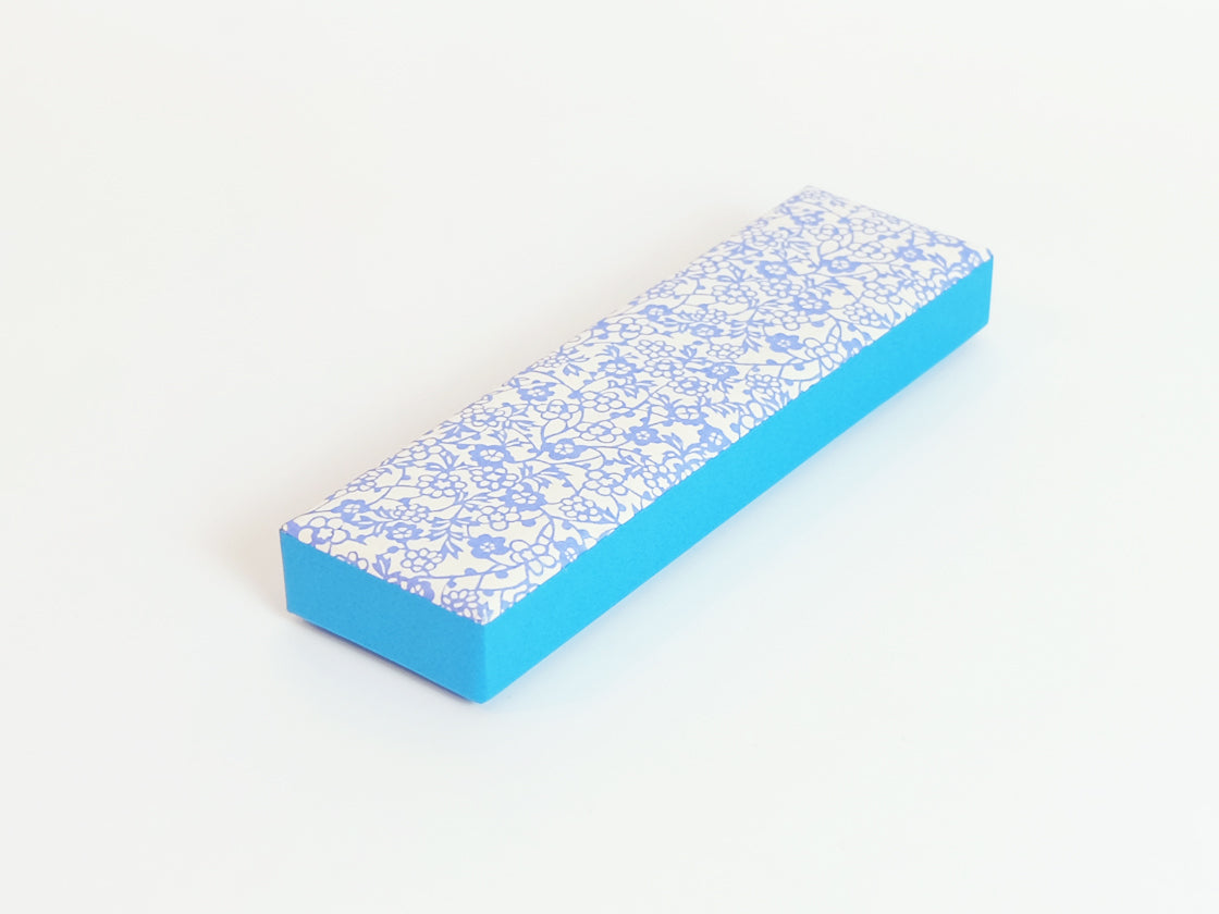 Shogado Yuzen Kimono Pen Case - Elegant Japanese Stationery for Writing, Gift Giving & Office Use