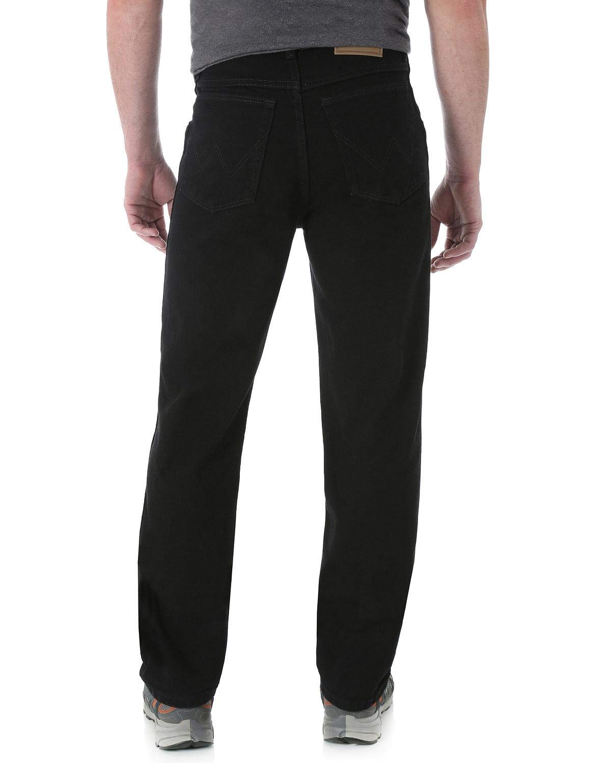 Wrangler Men's Straight Fit Jeans - Classic Comfort for Casual & Work Wear | Durable Denim Pants for Everyday Use
