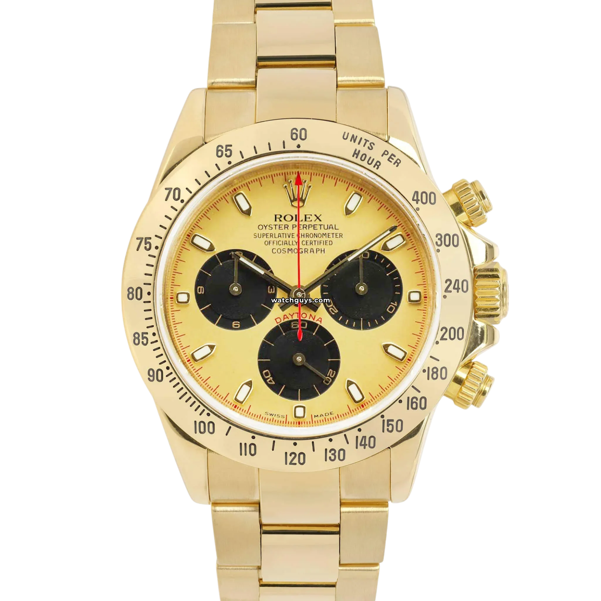 Rolex Daytona 116528 Champagne Paul Newman Men's Luxury Watch - Perfect for Business Meetings, Formal Events & Collector's Display