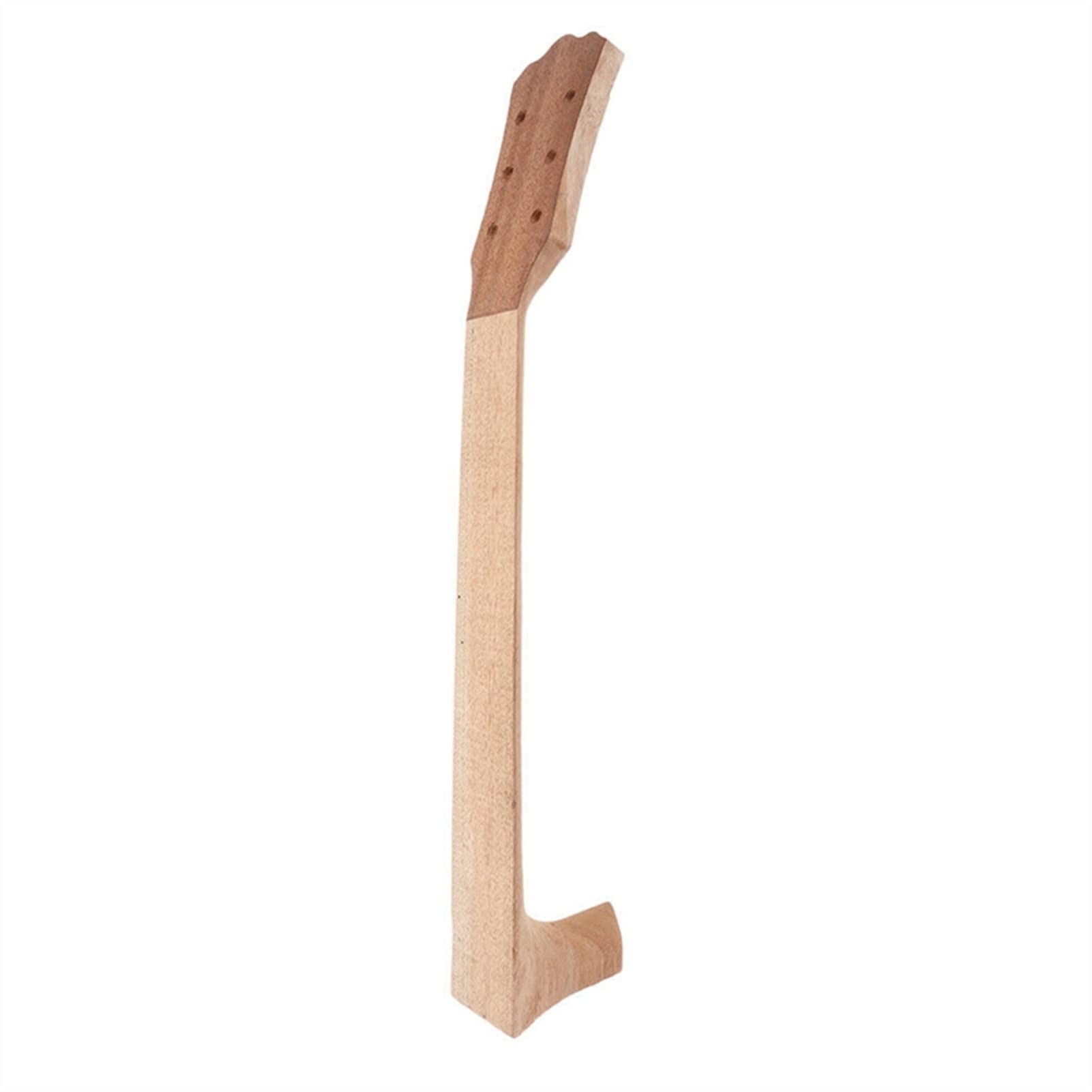 Mahogany Acoustic Guitar Neck Replacement for 40-Inch Folk Guitar - Unfinished DIY Repair Part | Perfect for Guitar Maintenance, Custom Builds & Music Instrument Upgrades