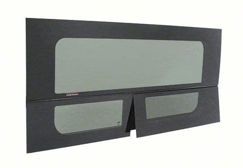 CRL Ram ProMaster Driver Side Front T Vent Window (FW392L) - Replacement Part for Dodge Ram ProMaster Vans - Improve Airflow & Comfort While Driving