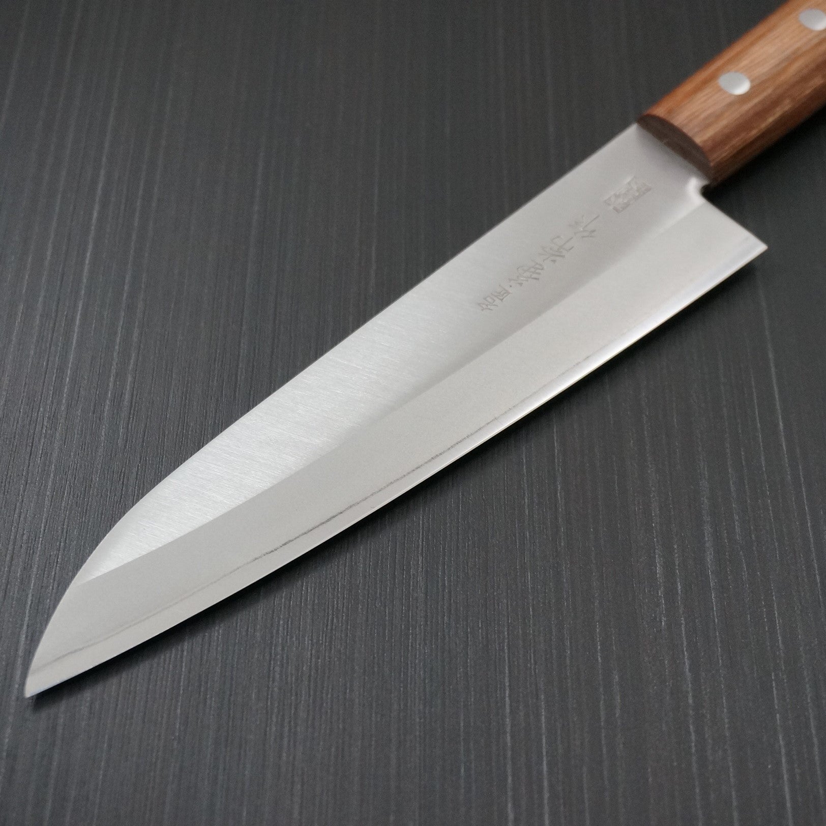 Kanetsune Japanese Chef Knife 180mm - High Carbon Steel Clad Stainless Blade - Professional Kitchen Knife for Slicing, Dicing & Chopping - Perfect for Home Cooks & Chefs