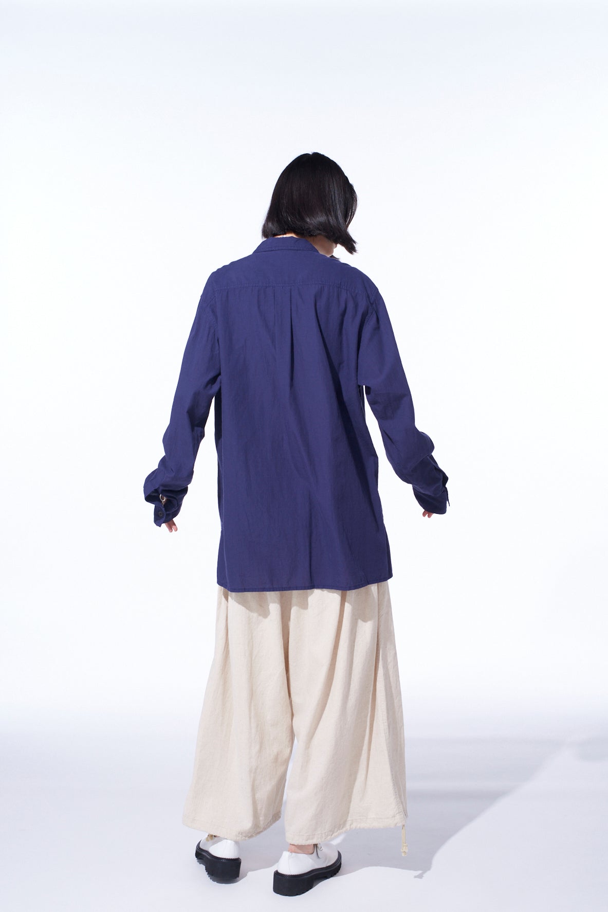Breathable Cotton Linen Poplin Balloon Pants for Women - Comfortable Loose Fit Casual Trousers for Summer, Travel & Lounge Wear