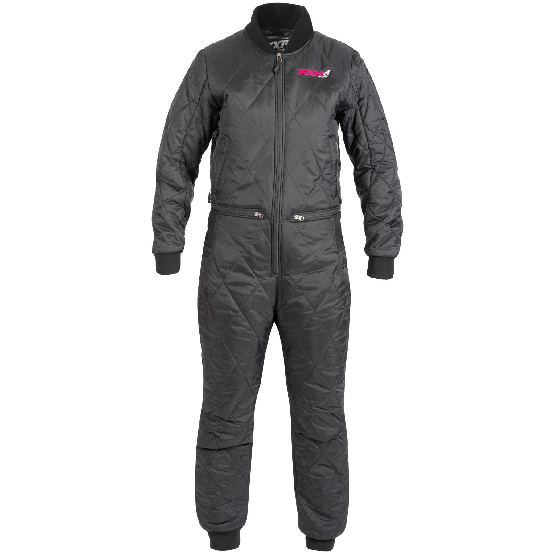 FXR Women's Removable Monosuit Liner 120g - 2025 Model Black Size 6 | Thermal Underlayer for Snowmobile, Skiing & Winter Sports