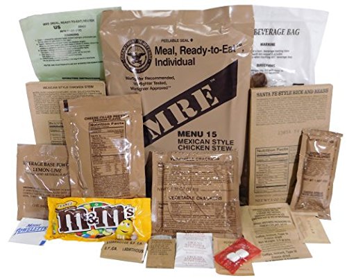 **Genuine Military MRE Meal Ready-to-Eat - Lemon Pepper Tuna (Inspection Date Sep 2017 or Newer) - Perfect for Camping, Hiking & Emergency Preparedness**