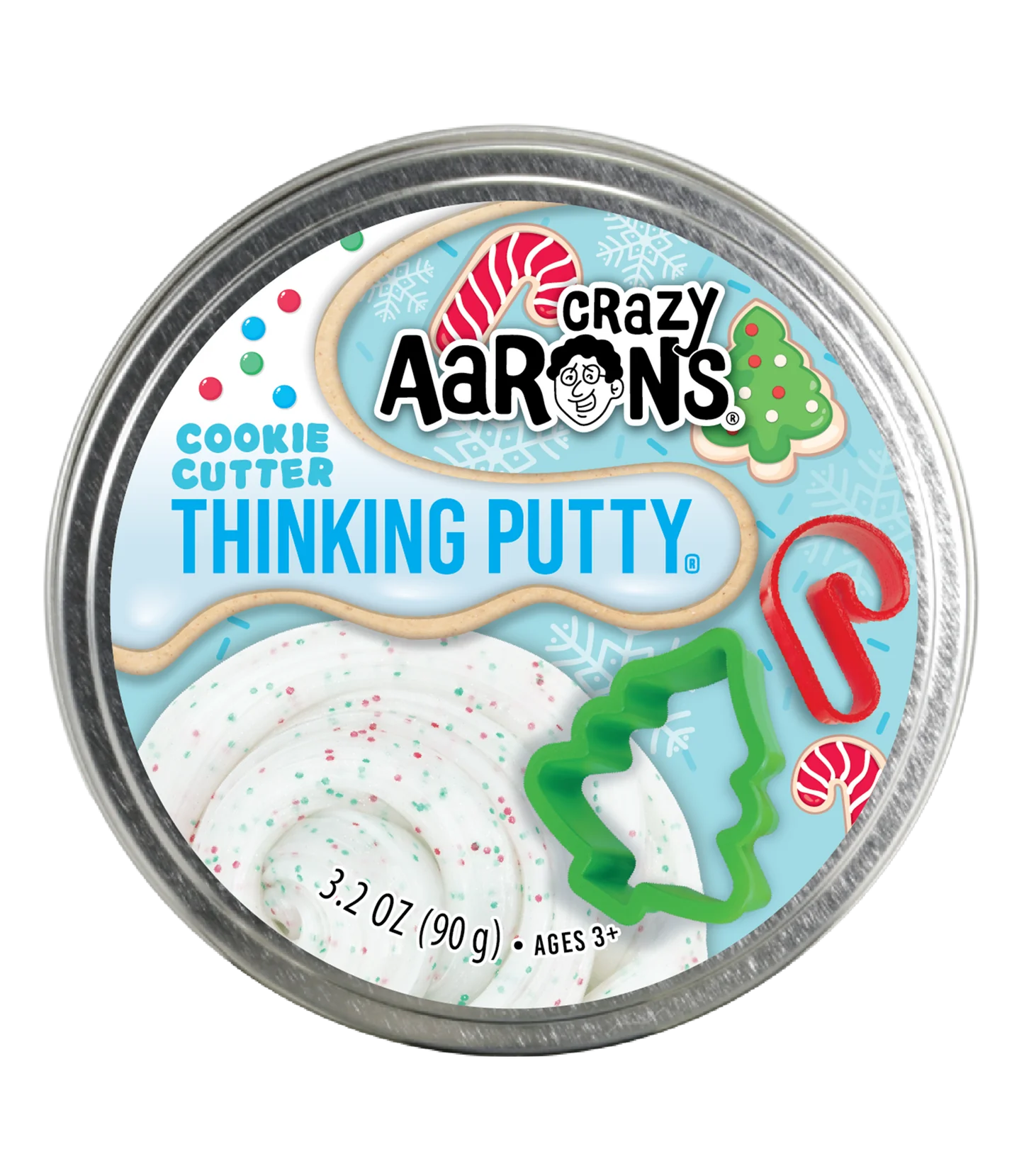 Crazy Aaron's Thinking Putty - Cookie Cutter Sensory Play Dough for Stress Relief & Creativity | Perfect for Kids, Adults & Office Desk Toys | Great for Fidgeting, Anxiety Relief & DIY Crafts